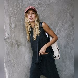 Free People Hot Shot Relaxed Tank Top